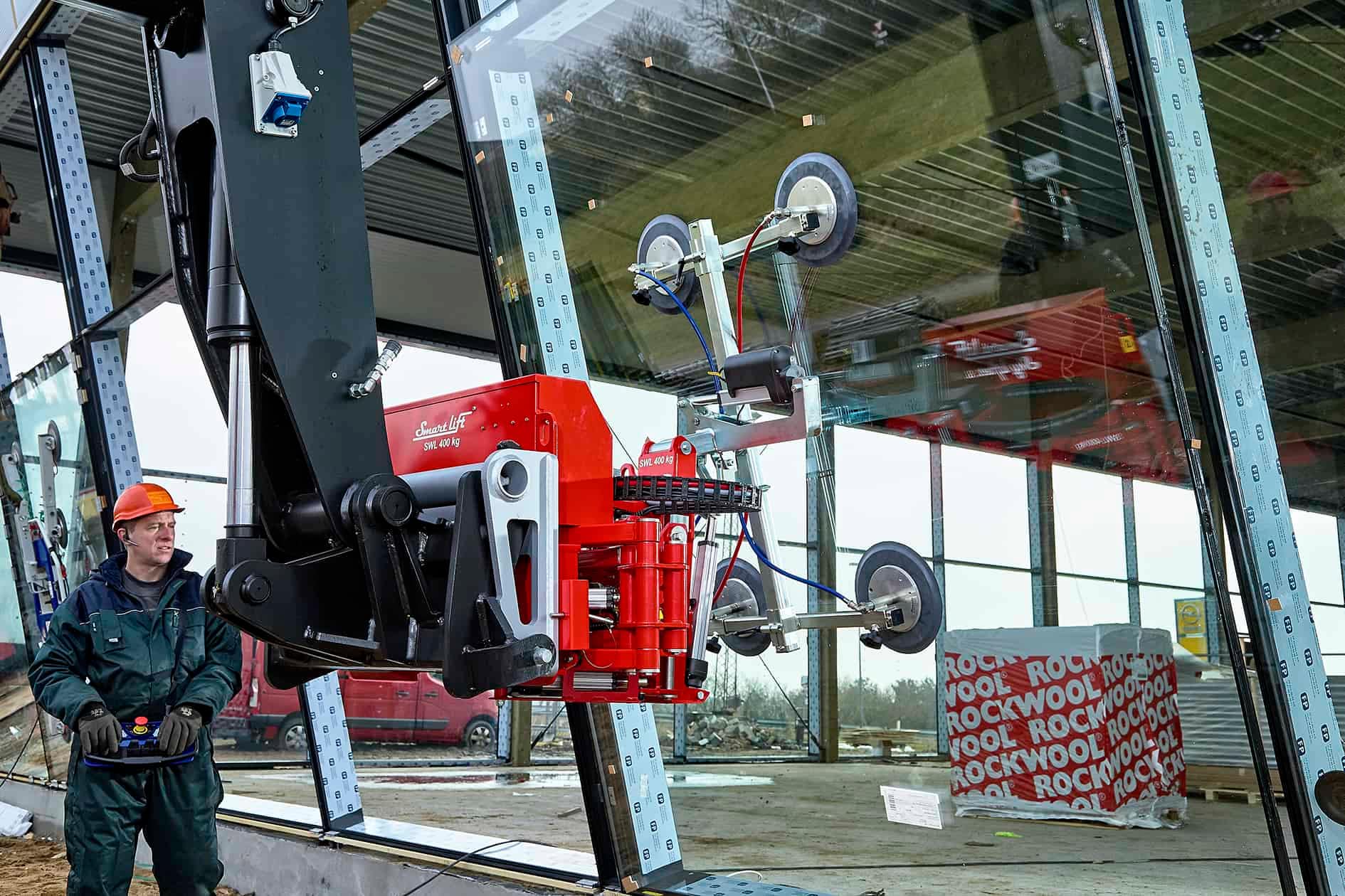 Smart Lift SL400 Sky Lifter Glazing Robot For Sale Zone Group Australia